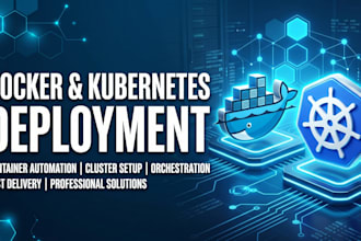 dockerize your application and deploy it on kubernetes
