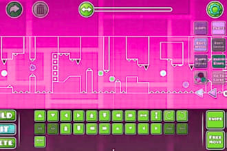 decorate your professional geometry dash layout