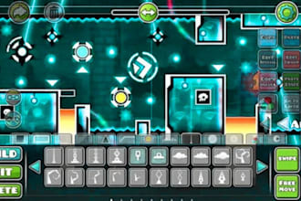 decorate your geometry dash layout level for rate worthy