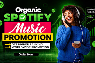 do spotify music promotion, album promotion and SEO for music growth