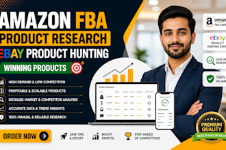 do amazon fba product research ebay product hunting winning product online