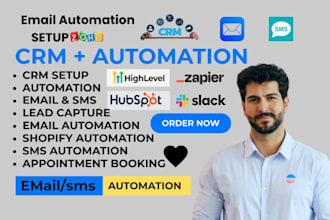 setup crm workflow automation customer support system management