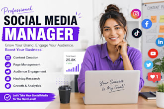handle your complete social media marketing