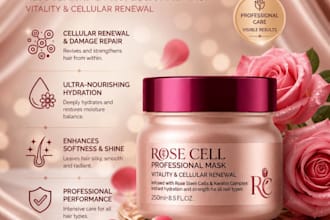 design luxury hair mask ads, professional beauty design