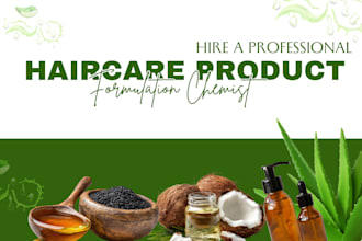 formulate haircare product and hair growth creams