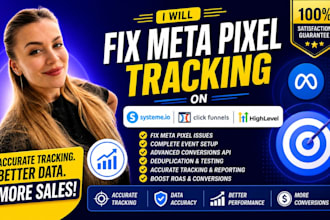 fix  meta pixel tracking on system io clickfunnels and gohighlevel