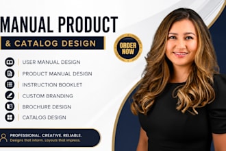 design professional product guides and manuals