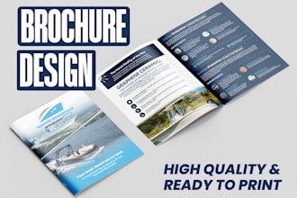 design bifold, trifold brochure