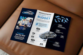 design bifold, trifold brochure