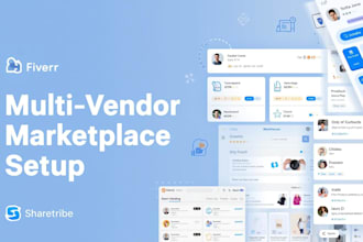 build sharetribe marketplace setup