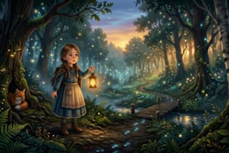 children story book illustration children story children story book illustration