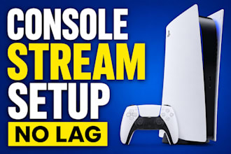 set up ps5 xbox streaming with capture card in obs no lag