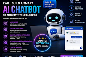 create a custom ai chatbot for customer support automation