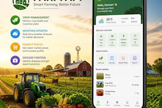 do ai aggrotech app, livestock app, iot vertical farming automation app