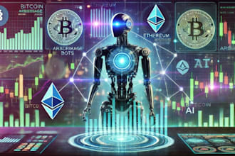 build crypto arbitrage bot, dex arbitrage bot, arbitrage bot on sol, eth