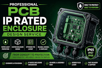 design pcb ipratedenclosure 3d enclosure fusion 360 product prototype autocad