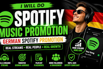spotify music promotion, german spotify music promotion
