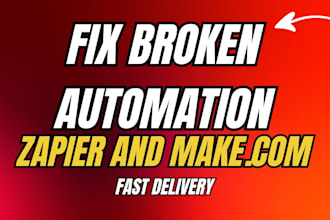 migrate your zapier or make com workflow to n8n and fix broken automations