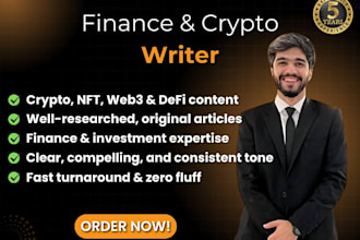 write crypto and forex trading content for you