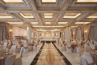 revamp classic wedding hall,event space planning,banquet hall interior rendering