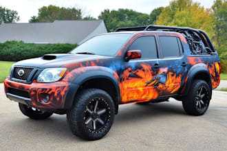 professional car wrap design, van wrap design and car wrap