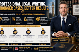 write your persuasive UK mediation position statement