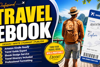 travel guide ebook design travel ebook travel planner and book writer