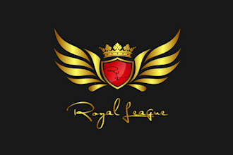 make exotic clothing and apparel brand logo screams royalty