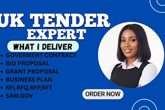do uk tender writing, bid proposal, government contract, nhs, cqc, rfp response