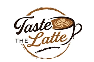 professional restaurant or coffee shop mascot logo