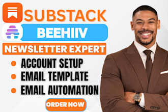 setup beehiiv substack newsletter design beehive website beehiiv landing page