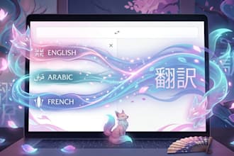 translate any documents, cvs, emails, etc