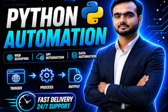 build python automation scripts, web scraping and ai bots