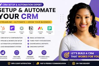 setup hubspot crm fluent crm close io crm notion crm monday crm pipedream crm