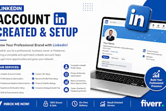 do create setup and optimize your professional linkedin profile