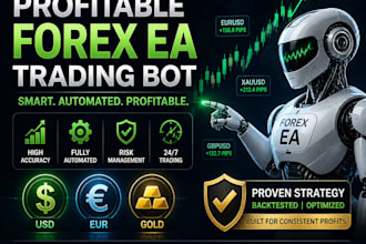 deliver profitable forex ea bot, forex trading bot, forex trading robot gold ea