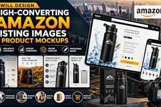 do amazon listing images, product images, listing picture, product 3d mockups