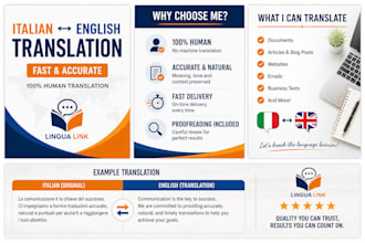 translate italian to english and english to italian manually
