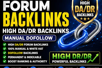 build high quality forum backlinks for seo