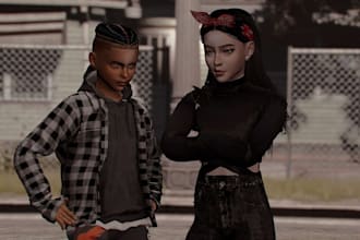 custom fivem ped, fivem ped, customized gta 5 ped, customized fivem clothing