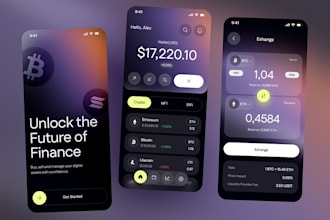 develop crypto app, trust wallet app, wallet app, blockchain app, exchange app
