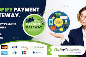 create shopify payment gateway, setup shopify store, shopify balance paypal wise