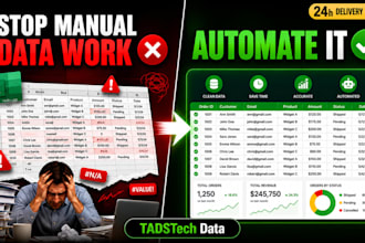 automate your excel, CSV, or reporting workflow using python