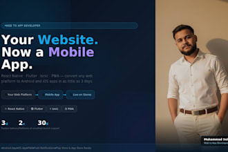 convert your website to android and ios app with pwa