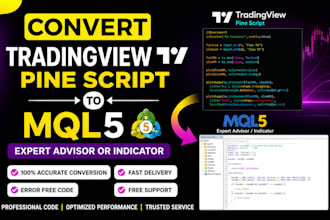 convert tradingview pine script to mql5