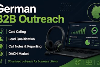 do premium german b2b cold calling and lead qualification for dach