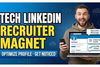 optimize your linkedin profile for tech jobs and recruiter attention