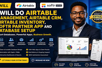 setup airtable management airtable crm airtable inventory dashboard softr partne