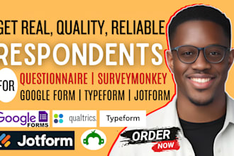 get survey respondents or participants to fill online survey questionnaire