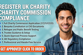register UK charity charity commission nonprofit compliance application
